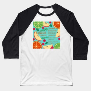 Sangria Baseball T-Shirt